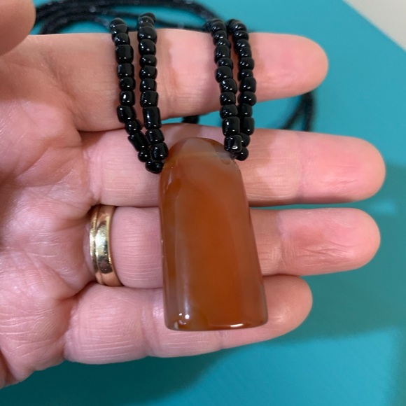 Real Gemstone 💎 salmón Jade & oxidena - Picture 4 of 8